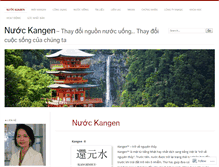 Tablet Screenshot of nuockangen.com